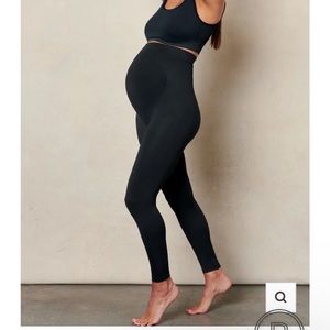 Blanqi Everyday Maternity Leggings - black, medium